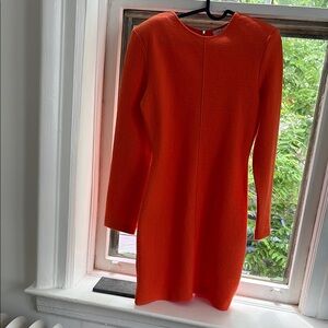 Elegant Orange Dress